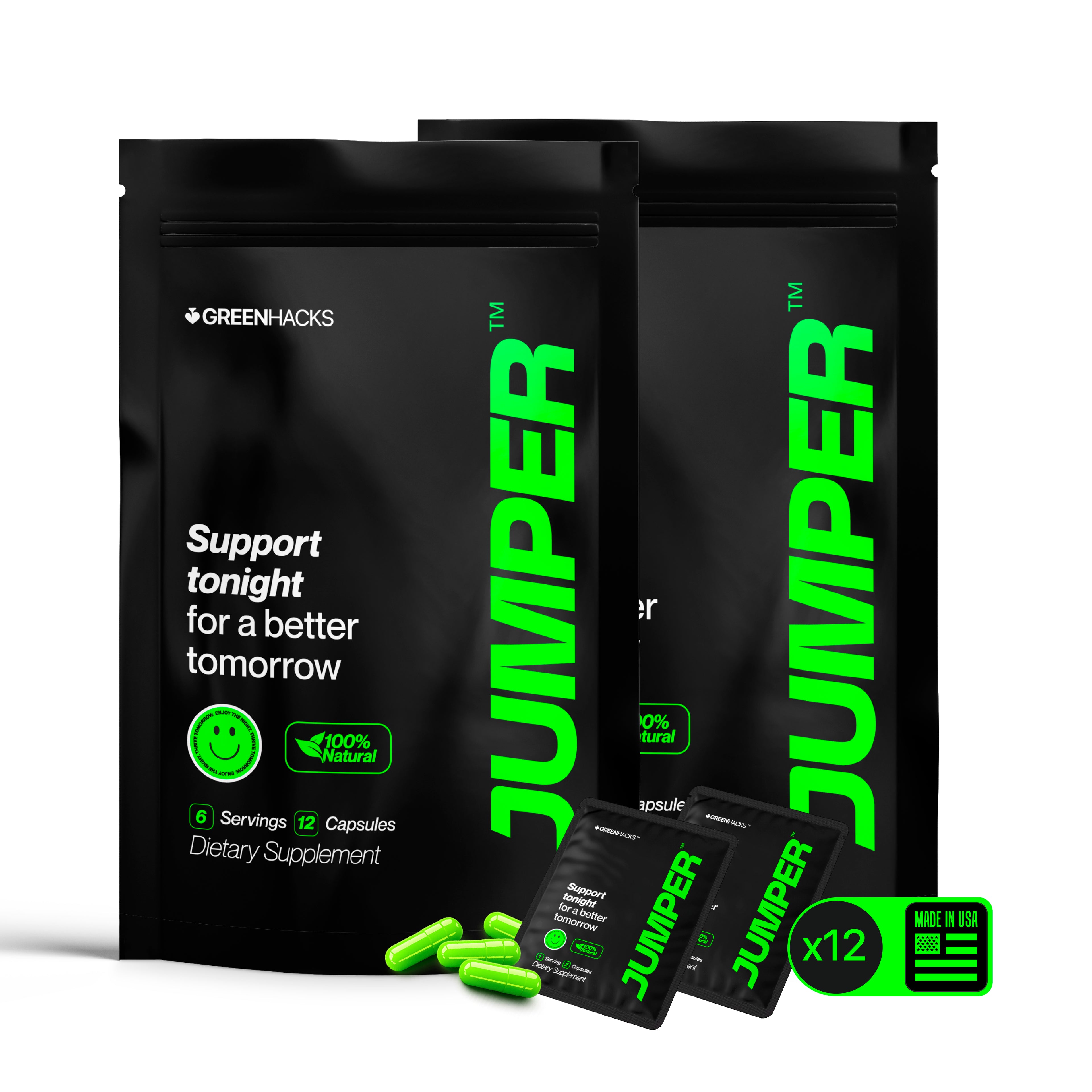 JUMPER – Pre-Drink Supplement for Social Occasions